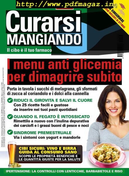 Curarsi Mangiando – Ottobre 2013 Cover
