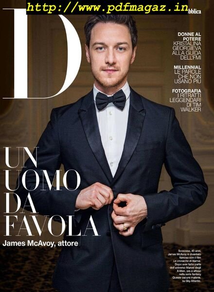 D la Repubblica – 11 Gennaio 2020 Cover