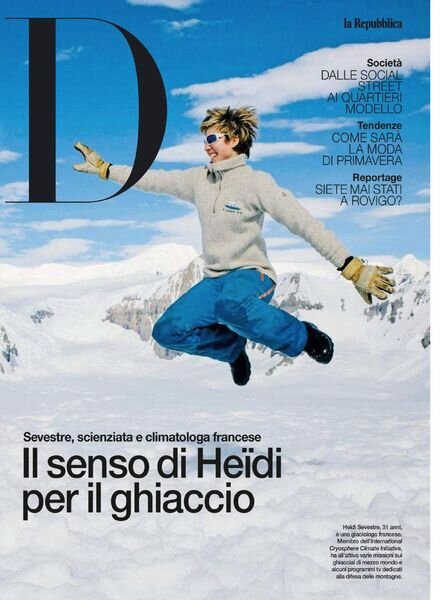 D la Repubblica – 18 Gennaio 2020 Cover