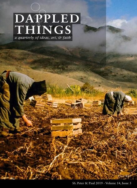 Dappled Things – Volume 14 Issue 3 – SSPP 2019 Cover