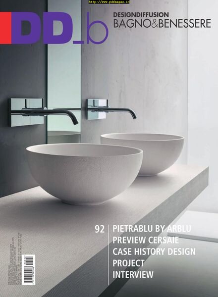 DDB Design Diffusion Bagno – dicembre 2019 Cover