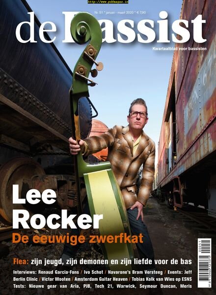 De Bassist – januari 2020 Cover