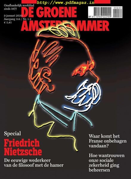 De Groene Amsterdammer – 10 januari 2020 Cover
