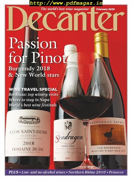Decanter UK – February 2020 Cover
