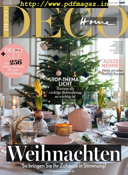 Deco Home – November-Dezember 2019 Cover