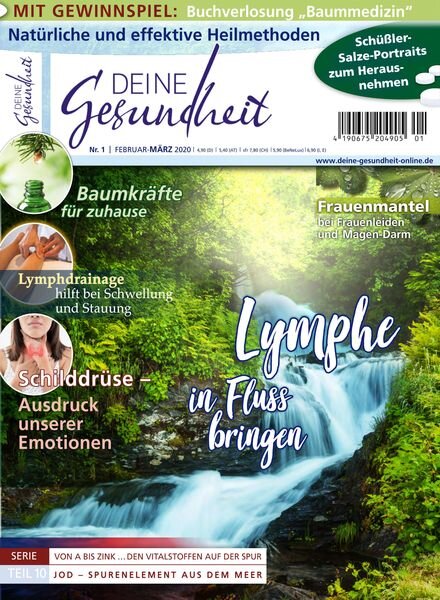 Deine Gesundheit – Februar-Marz 2020 Cover