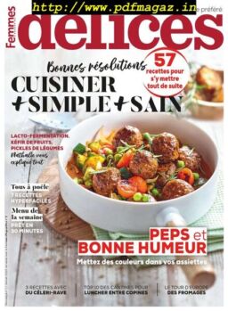Delices de Femmes d’Aujourd’hui – Janvier 2020