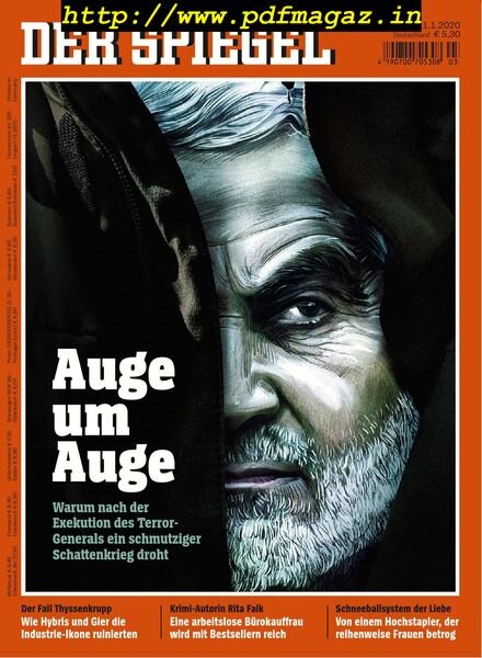 Der Spiegel – 11 Januar 2020 Cover