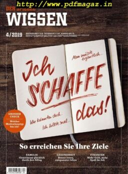 Der Spiegel Wissen – Nr.4, 2019