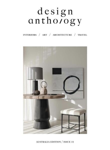 Design Anthology Australia Edition – Issue 1, 2019 Cover