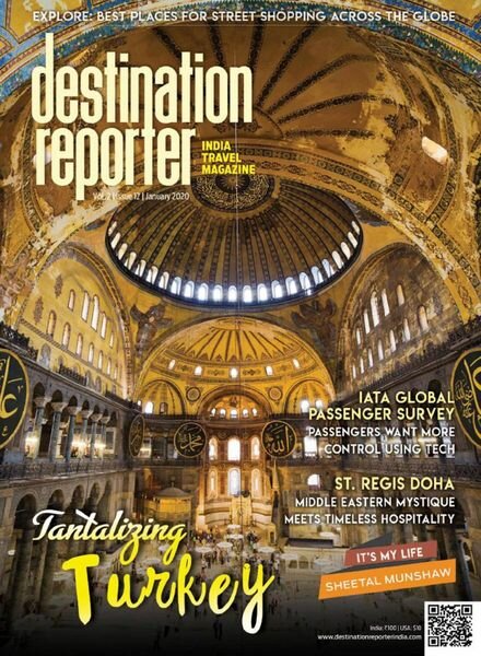Destination Reporter India Travel – January 2020 Cover