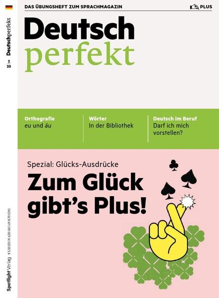 Deutsch Perfekt Plus – Nr.2 2020 Cover