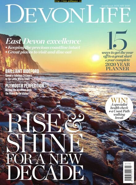 Devon Life – January 2020 Cover