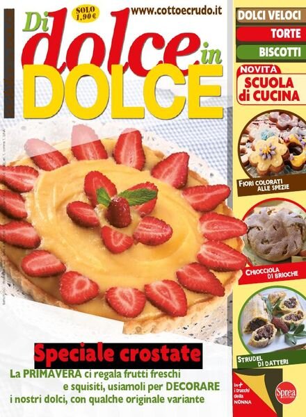 Di Dolce in Dolce – Aprile 2018 Cover