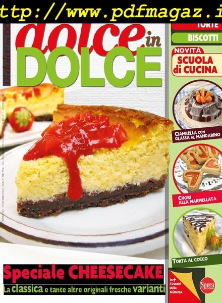 Di Dolce in Dolce – Maggio 2018 Cover