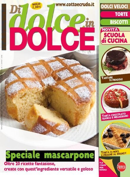 Di Dolce in Dolce – Marzo 2018 Cover