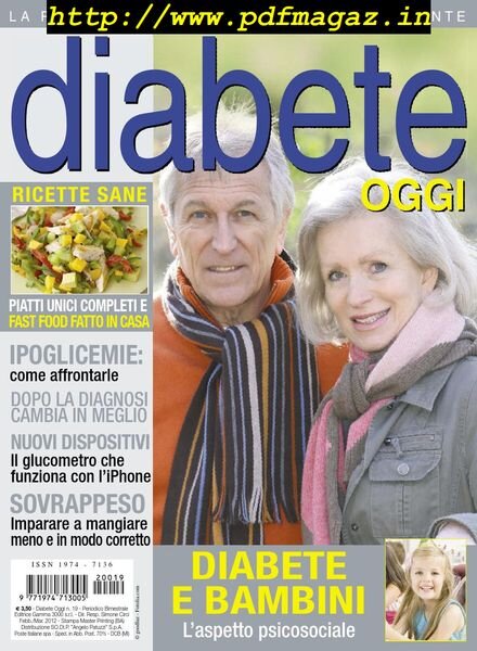 Diabete Oggi – Febbraio-Marzo 2012 Cover