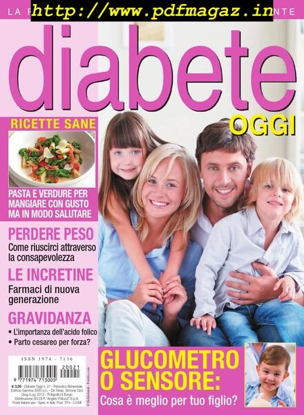 Diabete Oggi – Giugno-Luglio 2012 Cover