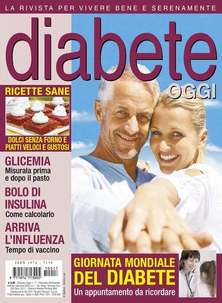 Diabete Oggi – Ottobre-Novembre 2011 Cover