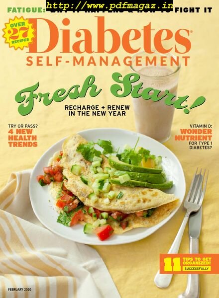 Diabetes Self-Management – January 2020 Cover