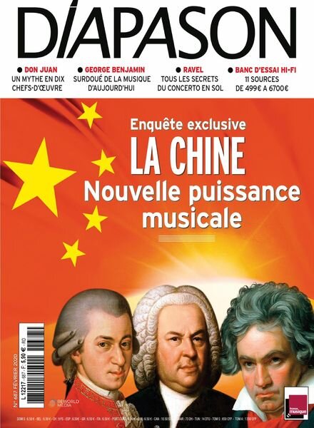 Diapason – fevrier 2020 Cover