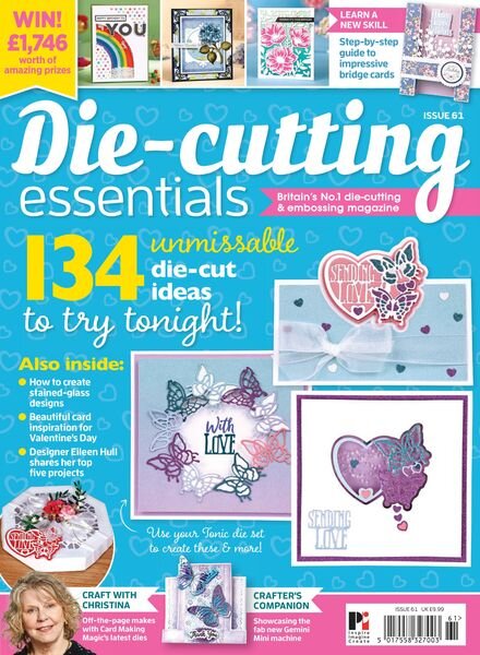 Die-cutting Essentials – Issue 61 – Januar 2020 Cover