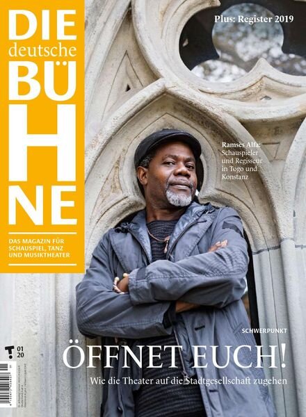 Die Deutsche Buhne – Nr.1, 2020 Cover