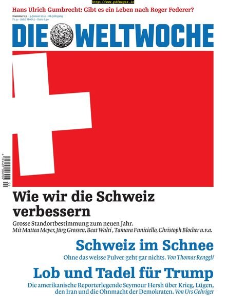 Die Weltwoche – 09 Januar 2020 Cover