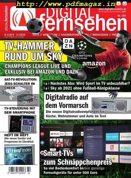 Digital Fernsehen – Januar 2020 Cover