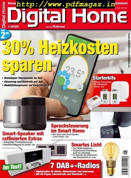 Digital Home Germany – Januar-Februar 2020 Cover