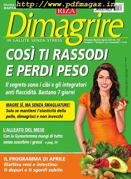 Dimagrire – Aprile 2013 Cover