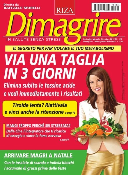 Dimagrire – Dicembre 2012 Cover