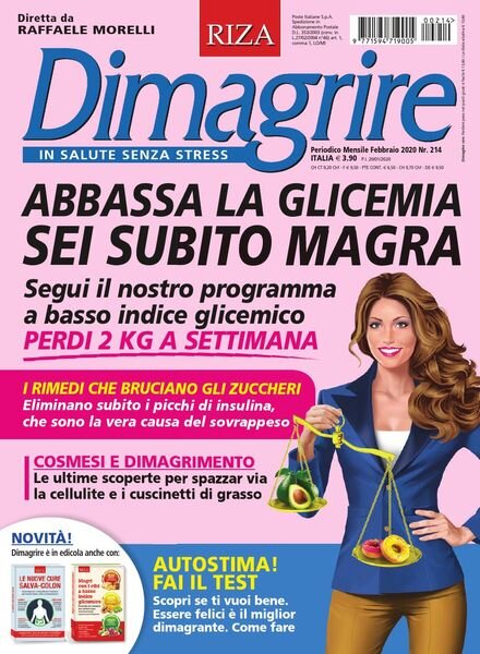 Dimagrire – Febbraio 2020 Cover