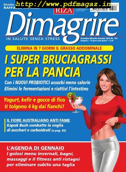 Dimagrire – Gennaio 2014 Cover