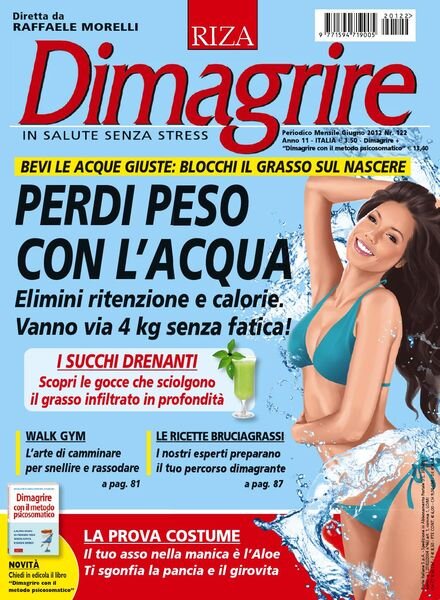 Dimagrire – Giugno 2012 Cover