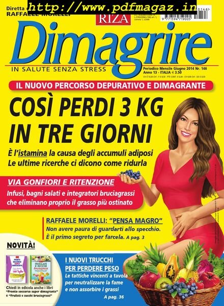 Dimagrire – Giugno 2014 Cover