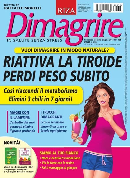 Dimagrire – Giugno 2015 Cover