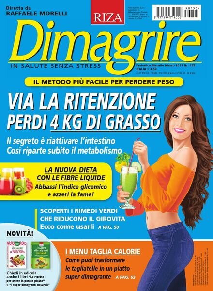 Dimagrire – Marzo 2015 Cover