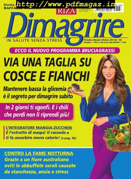Dimagrire – Ottobre 2013 Cover