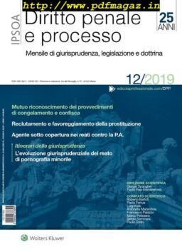 Diritto Penale e Processo – Dicembre 2019