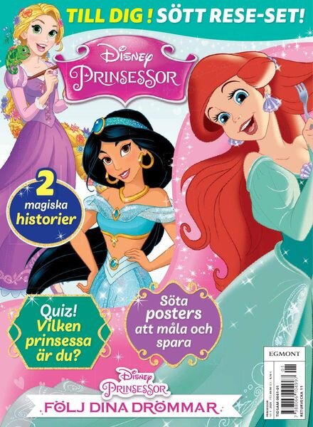 Disney Prinsessor – januari 2020 Cover
