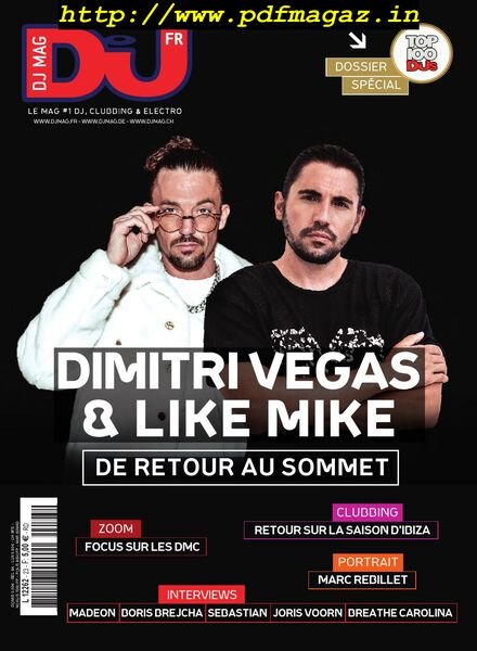 DJ mag – 16 decembre 2019 Cover