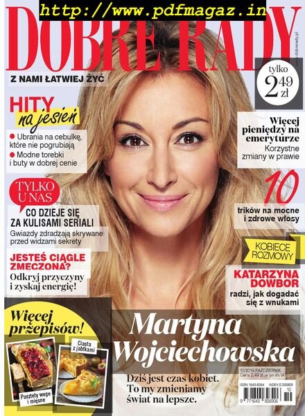 Dobre Rady – Pazdziernik 2019 Cover