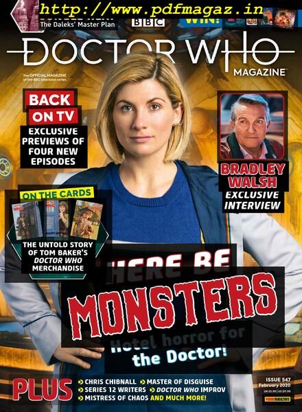 Doctor Who Magazine – Issue 547 – February 2020 Cover