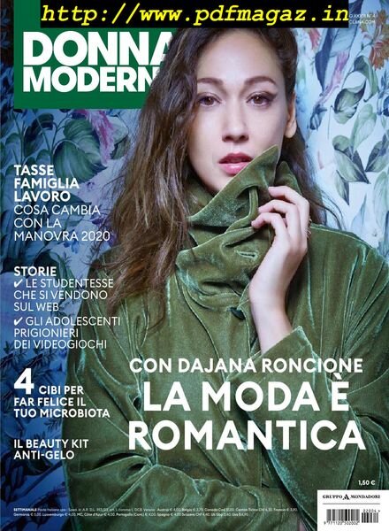 Donna Moderna – 09 gennaio 2020 Cover