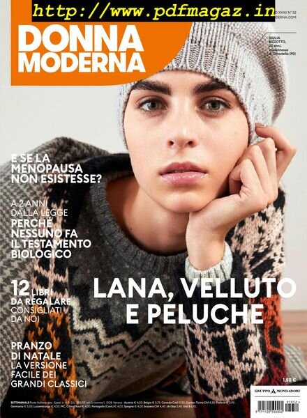 Donna Moderna – 12 dicembre 2019 Cover