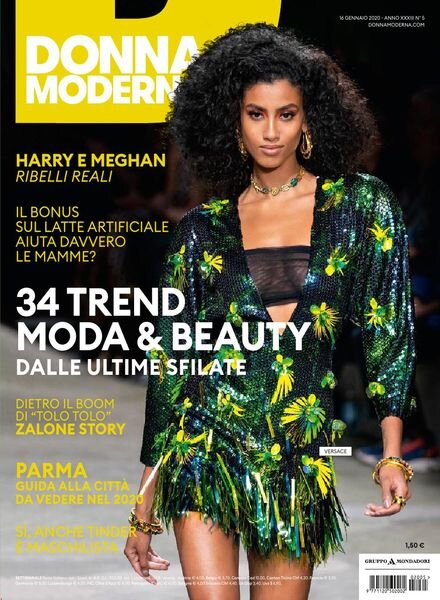 Donna Moderna – 16 gennaio 2020 Cover