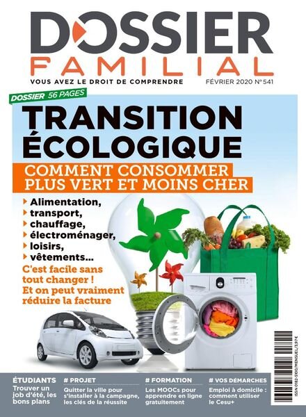 Dossier Familial – fevrier 2020 Cover