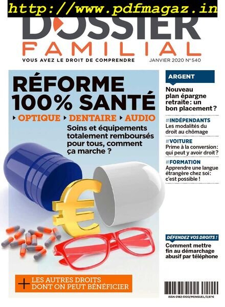 Dossier Familial – janvier 2020 Cover