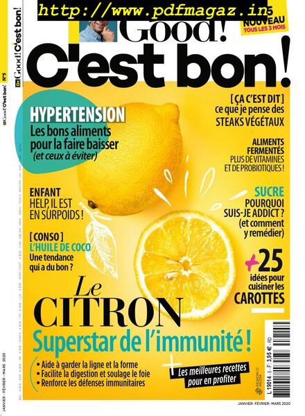 Dr Good! C’est bon! – janvier 2020 Cover